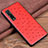 Custodia Lusso Pelle Cover S02 per Oppo Find X2 Pro Rosso