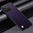 Custodia Lusso Pelle Cover S02 per Realme C30 Viola