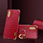 Custodia Lusso Pelle Cover S02 per Samsung Galaxy M02 Rosso