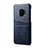 Custodia Lusso Pelle Cover S02 per Samsung Galaxy S9 Blu