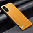 Custodia Lusso Pelle Cover S02 per Sony Xperia 5 V Giallo