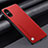 Custodia Lusso Pelle Cover S02 per Sony Xperia 5 V Rosso