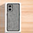 Custodia Lusso Pelle Cover S02 per Xiaomi Redmi 11 Prime 5G Grigio