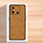 Custodia Lusso Pelle Cover S02 per Xiaomi Redmi 11A 4G Marrone