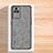 Custodia Lusso Pelle Cover S02 per Xiaomi Redmi K40S 5G Grigio