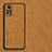 Custodia Lusso Pelle Cover S02 per Xiaomi Redmi Note 11E Pro 5G Marrone