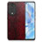 Custodia Lusso Pelle Cover S02D per Huawei Honor 80 5G Rosso