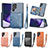 Custodia Lusso Pelle Cover S02D per Samsung Galaxy S21 Ultra 5G