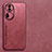 Custodia Lusso Pelle Cover S03 per Oppo Reno11 Pro 5G Rosso