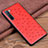 Custodia Lusso Pelle Cover S03 per Oppo Reno3 Rosso