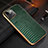 Custodia Lusso Pelle Cover S04 per Apple iPhone 14 Verde