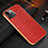 Custodia Lusso Pelle Cover S04 per Apple iPhone 15 Rosso