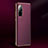 Custodia Lusso Pelle Cover S05 per Huawei Nova 8 5G Viola