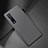 Custodia Lusso Pelle Cover S05 per Oppo Find X2 Pro Grigio