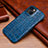 Custodia Lusso Pelle Cover S06 per Apple iPhone 13 Blu