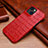 Custodia Lusso Pelle Cover S06 per Apple iPhone 15 Rosso