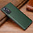 Custodia Lusso Pelle Cover S08 per Xiaomi Mi 12 Pro 5G Verde