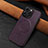 Custodia Lusso Pelle Cover WZ1 per Apple iPhone 15 Pro Viola