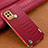 Custodia Lusso Pelle Cover XD1 per Realme C21 Rosso