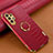 Custodia Lusso Pelle Cover XD1 per Samsung Galaxy A32 4G Rosso