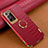 Custodia Lusso Pelle Cover XD1 per Samsung Galaxy Note 20 Ultra 5G Rosso