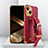 Custodia Lusso Pelle Cover XD2 per Apple iPhone 15 Plus Rosso