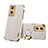 Custodia Lusso Pelle Cover XD2 per Oppo F21s Pro 5G Bianco