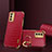 Custodia Lusso Pelle Cover XD2 per Samsung Galaxy A15 4G Rosso