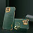 Custodia Lusso Pelle Cover XD2 per Samsung Galaxy A22 4G Verde