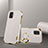 Custodia Lusso Pelle Cover XD2 per Samsung Galaxy M40S Bianco