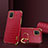 Custodia Lusso Pelle Cover XD2 per Samsung Galaxy Note 10 Lite Rosso