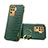 Custodia Lusso Pelle Cover XD3 per Oppo A94 4G Verde