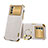 Custodia Lusso Pelle Cover XD3 per Oppo K9 Pro 5G Bianco