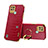 Custodia Lusso Pelle Cover XD3 per Realme C21 Rosso