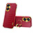 Custodia Lusso Pelle Cover XD3 per Realme Narzo N55 Rosso