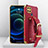 Custodia Lusso Pelle Cover XD3 per Realme V3 5G Rosso