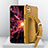 Custodia Lusso Pelle Cover XD3 per Samsung Galaxy A22s 5G Giallo