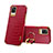 Custodia Lusso Pelle Cover XD3 per Vivo V20 (2021) Rosso