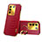 Custodia Lusso Pelle Cover XD3 per Vivo V27 Pro 5G Rosso