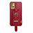 Custodia Lusso Pelle Cover XD5 per Samsung Galaxy A31 Rosso