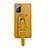 Custodia Lusso Pelle Cover XD5 per Samsung Galaxy Note 20 5G Giallo