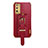 Custodia Lusso Pelle Cover XD5 per Samsung Galaxy S20 FE 4G Rosso