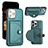 Custodia Lusso Pelle Cover Y01B per Apple iPhone 14 Pro Max Verde