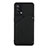 Custodia Lusso Pelle Cover Y01B per Oppo A74 4G Nero