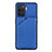 Custodia Lusso Pelle Cover Y01B per Oppo A94 4G Blu