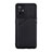 Custodia Lusso Pelle Cover Y01B per Oppo A95 5G Nero