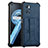 Custodia Lusso Pelle Cover Y01B per Oppo K10 4G Blu