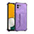 Custodia Lusso Pelle Cover Y01B per Samsung Galaxy A03 Viola