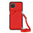 Custodia Lusso Pelle Cover Y01B per Samsung Galaxy A12 5G Rosso