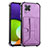 Custodia Lusso Pelle Cover Y01B per Samsung Galaxy A22 4G Viola